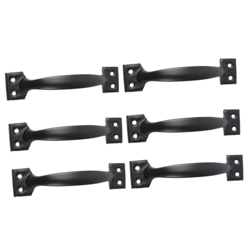 Gatuida 6 Stück Teiliges Vintage Schrankgriffe aus Robustem Eisen Retro Türgriff Möbelgriff für Kommode Küchenschrank mit Elegantem Design Langlebig und Praktisch von Gatuida