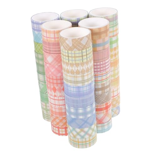 Gatuida 60 Rollen Teiliges Washi Tape Set Kariert mit Floralem Design Buntes Scrapbook Klebeband für DIY Dekoration Geschenkverpackung Journaling und Kreative Bastelarbeiten Leicht Gatuida 60 Rollen Teiliges Washi Tape Set Kariert mit Floralem Design Buntes Scrapbook Klebeband für DIY Dekoration Geschenkverpackung Journaling und Kreative Bastelarbeiten Leicht von Gatuida