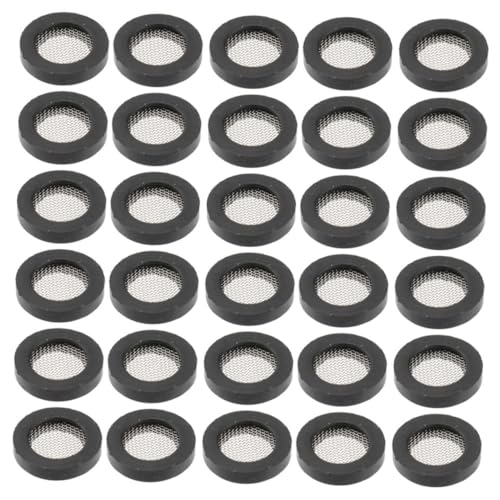 Gatuida 60 Stück Teiliges Schlauchdichtung mit Filtersieb Stahlgummi manschette Hitzebeständig und Langlebig Geeignet für Mechanische Geräte Auto Bauanwendungen Gatuida 60 Stück Teiliges Schlauchdichtung mit Filtersieb Stahlgummi manschette Hitzebeständig und Langlebig Geeignet für Mechanische Geräte Auto Bauanwendungen von Gatuida