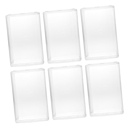 Gatuida 6Stücke Transparentes Anzeigefeld Für Modelle Praktische Vitrine Zur Präsentation Handwerkskunst Staubschutz Und Schutzbox Für Sammlerstücke von Gatuida