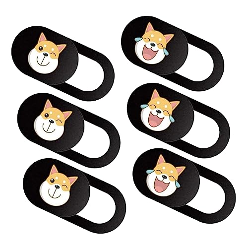Gatuida 6-teilige Webcam-sichtschutzfolie – Selbstklebend Für Laptop Telefon Tablet – Hundemuster-Design – Schützen Sie Ihre Privatsphäre Sofort Gatuida 6-teilige Webcam-sichtschutzfolie – Selbstklebend Für Laptop Telefon Tablet – Hundemuster-Design – Schützen Sie Ihre Privatsphäre Sofort von Gatuida