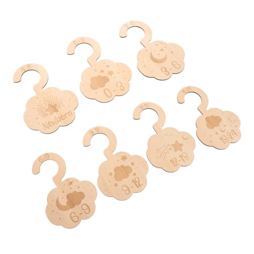 Gatuida 7 Stück Holz Kleiderschrank Trenner Teilig Organizer für Säuglingskleidung Robustes Design Passgenaue Trennwände für Vielseitige Babykleiderschränke Effiziente Sortierung und Gatuida 7 Stück Holz Kleiderschrank Trenner Teilig Organizer für Säuglingskleidung Robustes Design Passgenaue Trennwände für Vielseitige Babykleiderschränke Effiziente Sortierung und von Gatuida