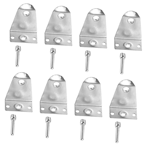 Gatuida 8 Sätze Jalousie Halterungen Teiliges Set mit Befestigungsbolzen für Einfache Installation und Zuverlässigen Halt von Jalousien Kompatibel mit Verschiedenen Designs von Gatuida