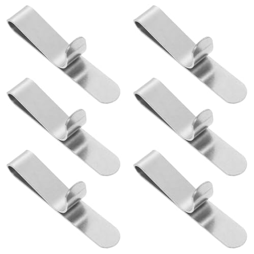 Gatuida 8 Stück Edelstahl Cake Ring Clips, Verstellbare Backklammern für Mousseform 6–10 cm – Anti-Rutsch Klemmen – Für Springform, Kuchenform – Backzubehör Küche Silber Gatuida 8 Stück Edelstahl Cake Ring Clips, Verstellbare Backklammern für Mousseform 6–10 cm – Anti-Rutsch Klemmen – Für Springform, Kuchenform – Backzubehör Küche Silber von Gatuida
