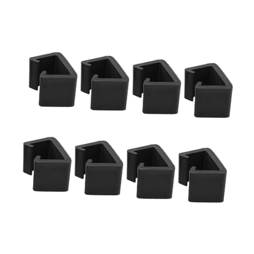 Gatuida 8 Stück Möbelclips aus Rattan Clips Klemmen Möbelpolster für den Boden gartenmöbel verbinder Gartenmöbelverbinder Befestigungselemente für Schnittsofas Korbsofa-Befestigung von Gatuida
