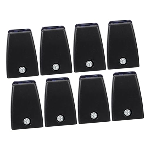 Gatuida 8 Stück Teiliges Abs schreibtisch trennwand klemmen für Glas Acrylplatten Stabile Halterung mit Verdicktem Sockel Vielseitige Befestigung für Büro Konferenztische von Gatuida