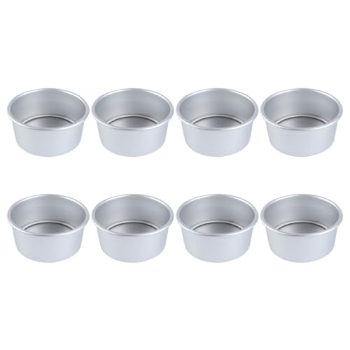Gatuida 8 Stück Teiliges Backform Rund aus Metall Abnehmbarer Boden Antihaftbeschichtet Praktische Kuchenform für Haushalt zum Backen von Mousse und Linzertorte Langlebig und Handlich Gatuida 8 Stück Teiliges Backform Rund aus Metall Abnehmbarer Boden Antihaftbeschichtet Praktische Kuchenform für Haushalt zum Backen von Mousse und Linzertorte Langlebig und Handlich von Gatuida