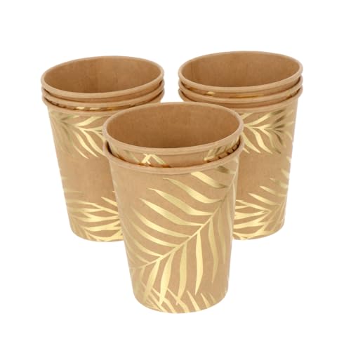 Gatuida 8 Stück Teiliges Einweg papier trinkbecher Umweltfreundlichem Palmblatt Lebensmittelecht Glatt Leicht zu Halten für Partys und Outdoor verwendung Nachhaltige Wasserbehälter Gatuida 8 Stück Teiliges Einweg papier trinkbecher Umweltfreundlichem Palmblatt Lebensmittelecht Glatt Leicht zu Halten für Partys und Outdoor verwendung Nachhaltige Wasserbehälter von Gatuida