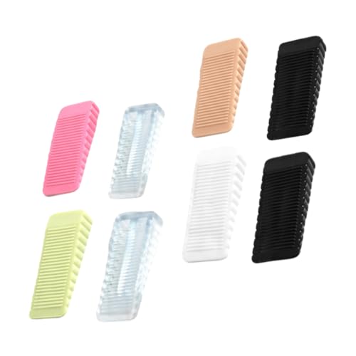 Gatuida 8 Stück Teiliges Gummi Türkeil Rutschfest mit Anti kollisionsfunktion Stabiler Türstopper für Schwere Türen Vielseitig Einsetzbar in Büro Schlafzimmer und Klassenzimmer Farblich von Gatuida