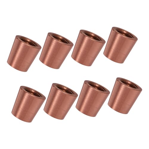 Gatuida 8 Stück Teiliges Messing Möbelbeine Tapered Poliert für Holztabletts Schmuckkästen Möbel Füße Untersetzer Verstellbare Levelling Füße für Tisch Sofa und Dekoration von Gatuida