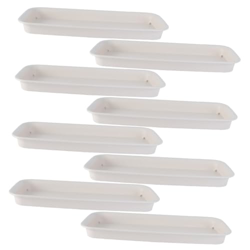 Gatuida 8 Stück Teiliges Pflanzuntersetzer Kunststoff Rechteckige Tropfschale für Blumentöpfe Auslaufsicherer Pflanzenteller für Innen Außenbereich Stabiler Pflanzentopfhalter Cremeweiß Gatuida 8 Stück Teiliges Pflanzuntersetzer Kunststoff Rechteckige Tropfschale für Blumentöpfe Auslaufsicherer Pflanzenteller für Innen Außenbereich Stabiler Pflanzentopfhalter Cremeweiß von Gatuida