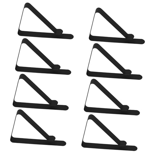 Gatuida 8 Stück Teiliges Tischdeckenklammern Rostfreie Outdoor Clips für Picknick Restaurant Hochzeit Familienfeiern Windfeste Langlebige Tischdeckenhalter von Gatuida