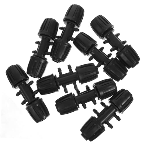 Gatuida 8 Stück Teiliges Tropfbewässerung Verbinder aus Robustem Kunststoff Barbed Schlauchadapter für Wasserleitungen Präzise Wasserverteilung Vielseitige Anschlüsse für Automatisches Gatuida 8 Stück Teiliges Tropfbewässerung Verbinder aus Robustem Kunststoff Barbed Schlauchadapter für Wasserleitungen Präzise Wasserverteilung Vielseitige Anschlüsse für Automatisches von Gatuida