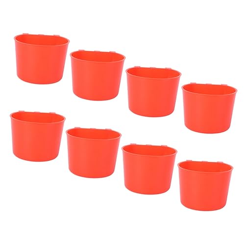 Gatuida 8 Stück Teiliges Vogelkäfig Zubehör Futternapf und Wasserschale aus Leichtem Einfache Installation Wiederverwendbar Robust für Papageien und Kleintiere im Hühnerstall und Gatuida 8 Stück Teiliges Vogelkäfig Zubehör Futternapf und Wasserschale aus Leichtem Einfache Installation Wiederverwendbar Robust für Papageien und Kleintiere im Hühnerstall und von Gatuida