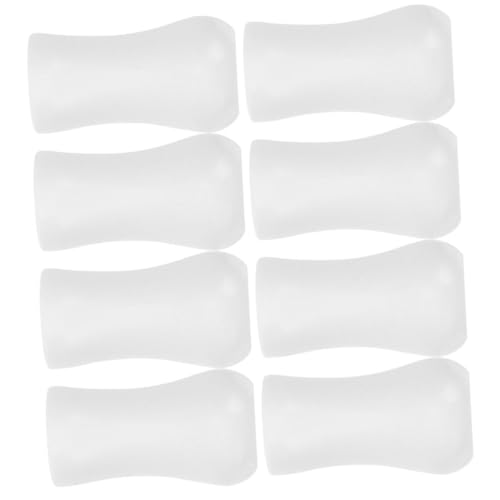 Gatuida 8 Stück Teiliges Weiße Fenster Jalousien Schnurknöpfe Dekorative Langlebige Blindzugknöpfe für Innenjalousien und Rollos Ersatz für Gebrochene Züge von Gatuida