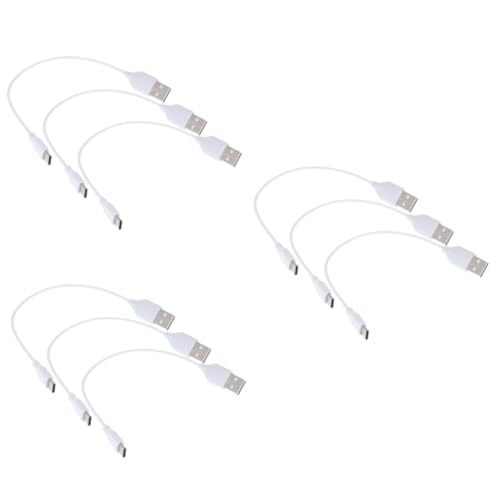 Gatuida Hochspannungs-stromkabel 9 STK Datenkabel Stromkabel Aufladen Datenleitung Übertragungsleitung Weiß Stromkabel Anschlusskopf Gatuida Hochspannungs-stromkabel 9 STK Datenkabel Stromkabel Aufladen Datenleitung Übertragungsleitung Weiß Stromkabel Anschlusskopf von Gatuida