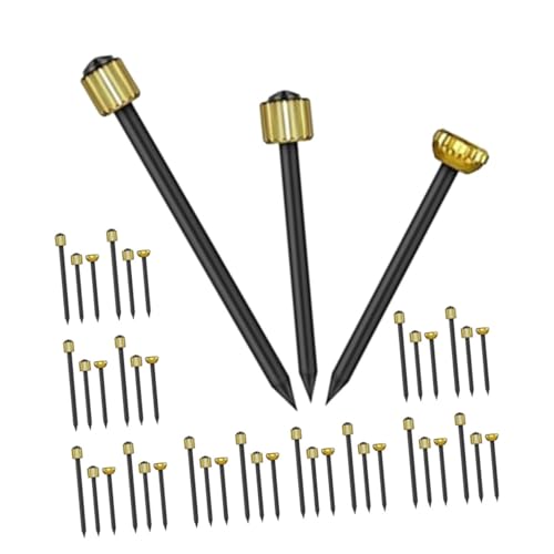 Gatuida 90 Stück Teiliges Bildnägel Set aus Metall in Robuste Wandnägel für Bilder und Dekoration Widerstandsfähige Push Pins für Fotos Kunstwerke Poster Vielseitig für Zuhause Büro Gatuida 90 Stück Teiliges Bildnägel Set aus Metall in Robuste Wandnägel für Bilder und Dekoration Widerstandsfähige Push Pins für Fotos Kunstwerke Poster Vielseitig für Zuhause Büro von Gatuida
