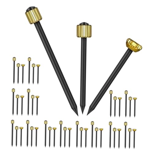 Gatuida 90 Stück Teiliges Bildnägel set Metall Push Pins Robuste Wandnägel in Widerstandsfähig gegen Biegen zum Aufhängen von Bildern Gemälden und Dekorationen Minimaler Wandschaden Gatuida 90 Stück Teiliges Bildnägel set Metall Push Pins Robuste Wandnägel in Widerstandsfähig gegen Biegen zum Aufhängen von Bildern Gemälden und Dekorationen Minimaler Wandschaden von Gatuida
