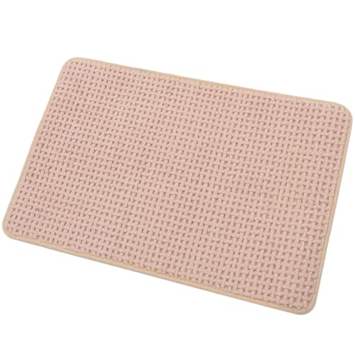 Gatuida Absorbierende Badmatte Chenille rutschfeste Badezimmer Fußmatte Saugfähiger Teppich für Bad Wc und Schlafzimmer Schnell Trocknend Dekorativer Bodenläufer Waschbar Hellbeiger Gatuida Absorbierende Badmatte Chenille rutschfeste Badezimmer Fußmatte Saugfähiger Teppich für Bad Wc und Schlafzimmer Schnell Trocknend Dekorativer Bodenläufer Waschbar Hellbeiger von Gatuida