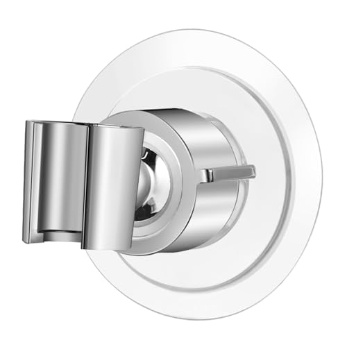 Gatuida Adhäsiver Duschhandhalter ohne Bohren Verstellbarer Winkel Transparenter Wandhalter für Handbrause Selbstklebende Basis für Badezimmer Einfache Montage Fliesen und Glas Gatuida Adhäsiver Duschhandhalter ohne Bohren Verstellbarer Winkel Transparenter Wandhalter für Handbrause Selbstklebende Basis für Badezimmer Einfache Montage Fliesen und Glas von Gatuida