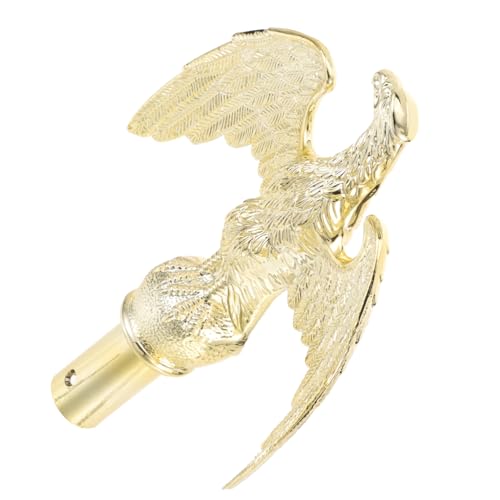 Gatuida Adler Fahnenmast Spitze Flaggenmast Topper Outdoor Dekorative Endkappe für Gewerbe und Plätze Einfach zu Montierendes Flaggenmast Ornament von Gatuida
