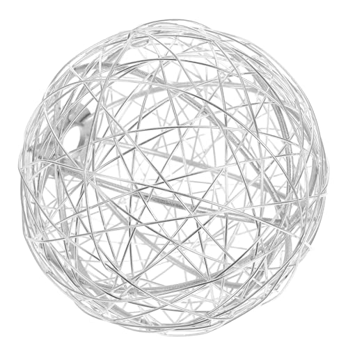 Gatuida Aluminium Draht Kugel Lampenschirm Lampenschutz Retro Vintage Pendelleuchte Modern Robust Für Wohnzimmer Schlafzimmer Dekor von Gatuida