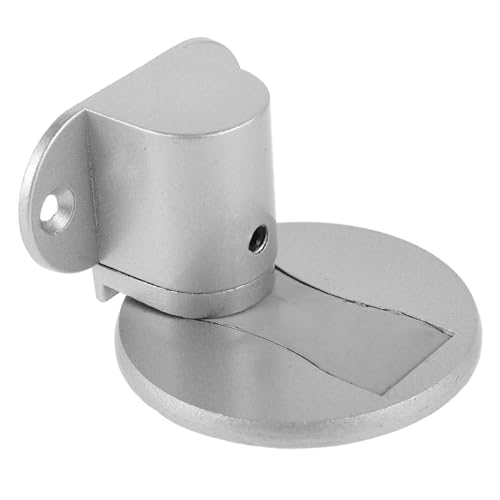 Gatuida Aluminium Türstopper mit Feder Verstellbar ohne Bohren Türschutz für Zimmertüren Inklusive Schrauben und Klebestreifen Robuster Türanschlagdämpfer für Wandmontage Langlebig und von Gatuida
