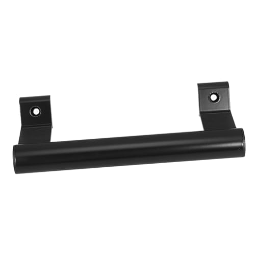 Gatuida Aluminium schiebetürgriff für Fenster und Schränke Kompakter Benutzerfreundlicher Möbelgriff Vielseitig Einsetzbar für Schiebetüren und Fenster Moderne Sichtbare Montage Schwarz von Gatuida