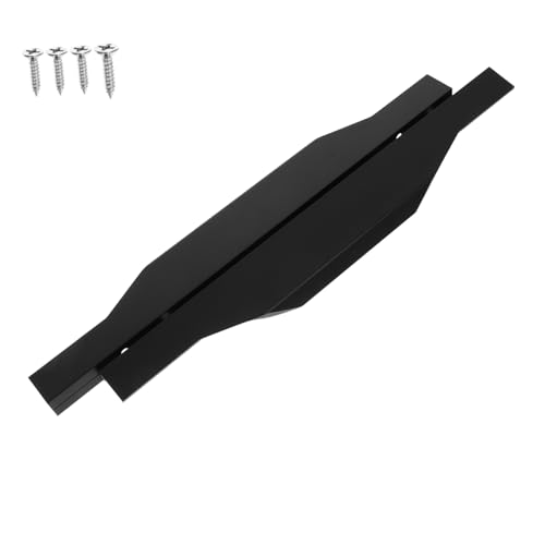 Gatuida Aluminiumlegierung Möbelgriff für Schrank und Kommode Matte Schwarze Oberfläche Design ohne Bohren Langlebig Einfach zu Montieren Modernes Dezentes Türgriff von Gatuida