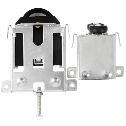 Gatuida Anti derailment Schiebetürrolle Klein Leise Langlebig für Kleiderschrank und Patio Türen Reibungsloser Lauf Einfache Montage Robustes Türzubehör für Möbel von Gatuida