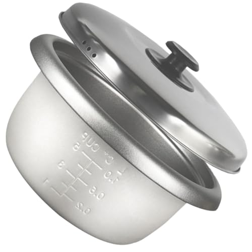 Gatuida Antihaft Innenbehälter Reiskocher Ersatztopf mit Deckel Schwarzer Kristallbeschichtung Langlebig Spülmaschinengeeignet Kompatibel für Haushalts Elektro Reiskocher Gatuida Antihaft Innenbehälter Reiskocher Ersatztopf mit Deckel Schwarzer Kristallbeschichtung Langlebig Spülmaschinengeeignet Kompatibel für Haushalts Elektro Reiskocher von Gatuida