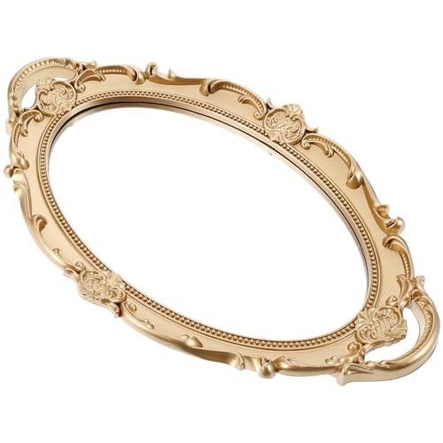 Gatuida Antiker Ovaler Wandspiegel im Barockstil mit Goldverziertem Rahmen Französischer Hofstil Wandmontierbarer Dekospiegel für Schminktisch Schmuckablage und Stilvolle Raumgestaltung Gatuida Antiker Ovaler Wandspiegel im Barockstil mit Goldverziertem Rahmen Französischer Hofstil Wandmontierbarer Dekospiegel für Schminktisch Schmuckablage und Stilvolle Raumgestaltung von Gatuida