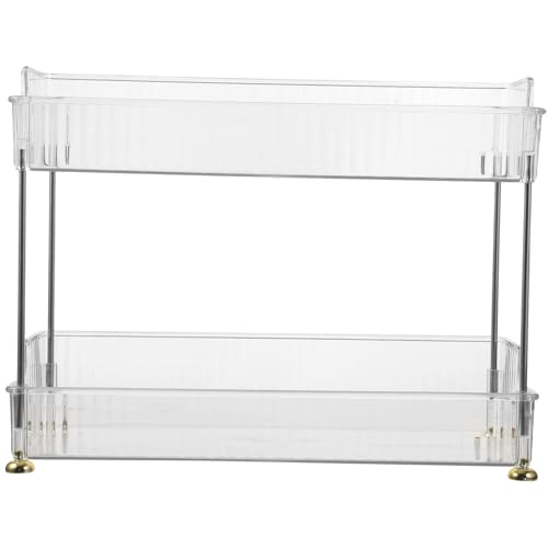 Gatuida Arbeitsplatten Organizer Mit Praktischer Schminktisch Organizer Für Badezimmer Und Platzsparendes Aufbewahrungsregal Für Kosmetik Und Toilettenartikel von Gatuida