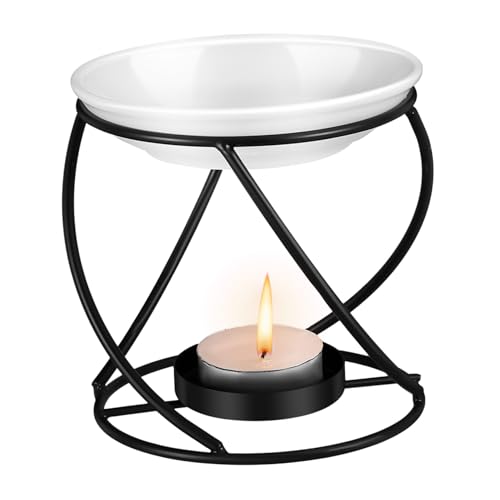 Gatuida Aromatherapie Metall Duftöllampe Teelichthalter Wax Melt Warmer Eleganter Aromadiffusor für Zuhause Aromalampen Halterung mit Einfachem Betrieb und Langlebigem Design Gatuida Aromatherapie Metall Duftöllampe Teelichthalter Wax Melt Warmer Eleganter Aromadiffusor für Zuhause Aromalampen Halterung mit Einfachem Betrieb und Langlebigem Design von Gatuida