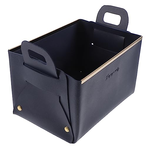 Gatuida Aufbewahrungsbox Desktop Tray Faltbar Kratzfest Multifunktional für Schmuck Schlüssel Kosmetik Stabile Struktur Dunkelblau Stilvoller Organizer für Zuhause und Büro Gatuida Aufbewahrungsbox Desktop Tray Faltbar Kratzfest Multifunktional für Schmuck Schlüssel Kosmetik Stabile Struktur Dunkelblau Stilvoller Organizer für Zuhause und Büro von Gatuida