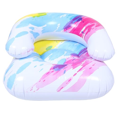 Gatuida Aufblasbarer Babysitz: Aufblasbarer Kinderstuhl, bequemer Baby-Bodensitz mit Rückenlehne, sicheres Kleinkindersofa zum Aufsitzen von Gatuida