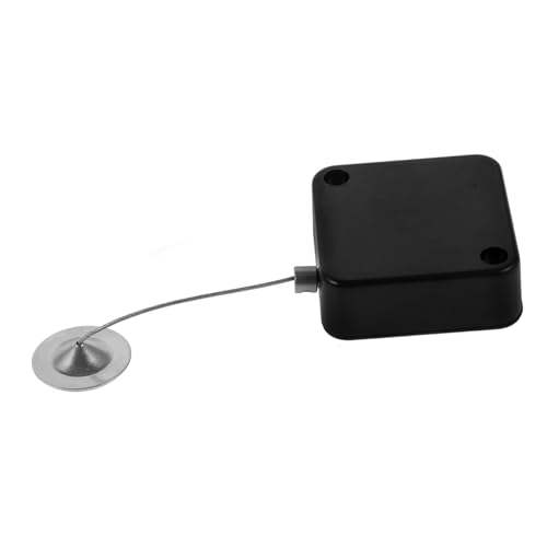 Gatuida Automatisches Stahlseil Kabelschloss mit Rückzugsfunktion Diebstahlschutz für Elektronische Displays Sicherheitskabel für Tablets Handys und Mobilgeräte Schwarz von Gatuida