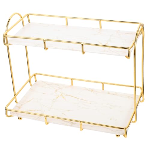 Gatuida Badezimmer Organizer Aufbewahrungsregal mit Robustes Aufbewahrungsgestell aus Langlebigem Material für Toilettenartikel Kosmetik und Pflegeprodukte Platzsparend für Waschtisch und Gatuida Badezimmer Organizer Aufbewahrungsregal mit Robustes Aufbewahrungsgestell aus Langlebigem Material für Toilettenartikel Kosmetik und Pflegeprodukte Platzsparend für Waschtisch und von Gatuida