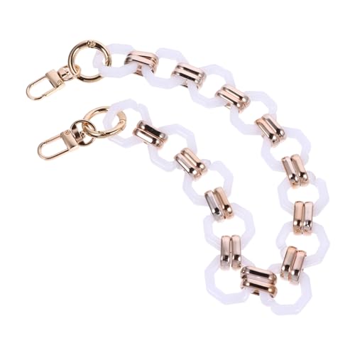 Gatuida Barocke Transparente Acryl Resin taschenkette Abnehmbare Schulterkette Umweltfreundlich Modisch Stilvoll für Handtaschen und Umhängetaschen von Gatuida
