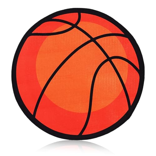 Gatuida Basketball Teppich mit Visual rutschfest aus Weichem Polyester Dekorativer Teppich für Jungenzimmer Wohnzimmer und Schlafzimmer von Gatuida