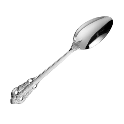 Gatuida Besteckset Esslöffel für Westliche Küche Elegant und Leicht für Zuhause und Gastronomie Spülmaschinenfest Silberne Gatuida Besteckset Esslöffel für Westliche Küche Elegant und Leicht für Zuhause und Gastronomie Spülmaschinenfest Silberne von Gatuida