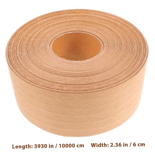 Gatuida Braunes Papier klebeband Selbstklebendes Verpackungsband mit Hoher Klebkraft Reißfestes Umweltfreundliches Packband aus Kraftpapier Feuchtigkeitsbeständig für Kartonversiegelung Gatuida Braunes Papier klebeband Selbstklebendes Verpackungsband mit Hoher Klebkraft Reißfestes Umweltfreundliches Packband aus Kraftpapier Feuchtigkeitsbeständig für Kartonversiegelung von Gatuida