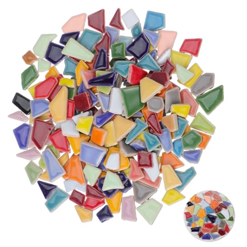 Gatuida Bunte Glasierte Keramik Mosaiksteine Unregelmäßige DIY Fliesen für Kreative Bastelprojekte Sichere Feine Kanten für Haus Garten Dekorationsgestaltung Gatuida Bunte Glasierte Keramik Mosaiksteine Unregelmäßige DIY Fliesen für Kreative Bastelprojekte Sichere Feine Kanten für Haus Garten Dekorationsgestaltung von Gatuida