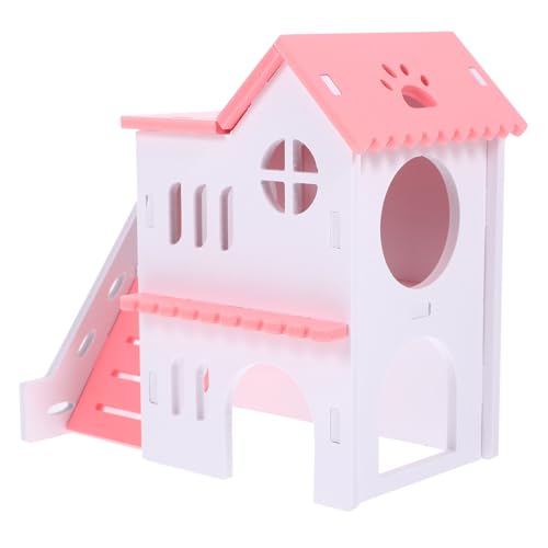 Gatuida Buntes Hamsterhaus aus Robustem Material mit Leiter Langlebiges Nagerversteck für Hamster Meerschweinchen Kaninchen und Zwerghamster Geeignet als Spiel Ruheplatz im Käfig Gatuida Buntes Hamsterhaus aus Robustem Material mit Leiter Langlebiges Nagerversteck für Hamster Meerschweinchen Kaninchen und Zwerghamster Geeignet als Spiel Ruheplatz im Käfig von Gatuida