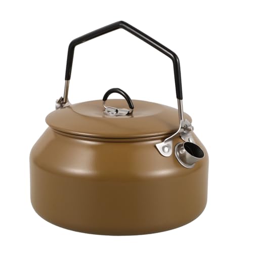 Gatuida Camping Wasserkocher Leichter und Tragbarer Teekessel für Outdoor Aktivitäten zum Kochen Brühen von Kaffee und Tee mit Ergonomischem Griff und Elegantem Design Gatuida Camping Wasserkocher Leichter und Tragbarer Teekessel für Outdoor Aktivitäten zum Kochen Brühen von Kaffee und Tee mit Ergonomischem Griff und Elegantem Design von Gatuida
