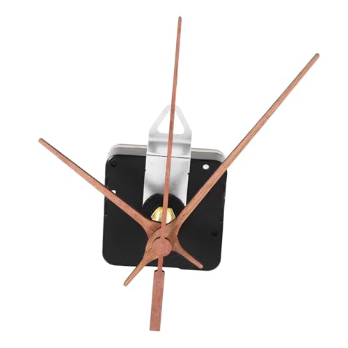 Gatuida DIY Silent Clock Movement Kit Geräuschloses Quarzwerk mit Walnussholz Zeigern für Präzise Zeitmessung für Wanduhr Reparaturen und Stilvolle Heimdekoration von Gatuida