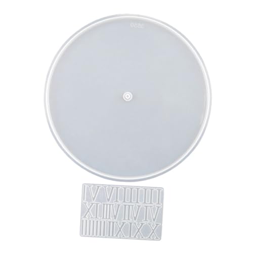 Gatuida DIY Silikonform Runde Uhr mit Definierten Römischen Ziffern Einfach zu Verwenden für Wanddeko und Bastelprojekte für Präzise Uhrengestaltung und Vielseitige Heimdekoration Gatuida DIY Silikonform Runde Uhr mit Definierten Römischen Ziffern Einfach zu Verwenden für Wanddeko und Bastelprojekte für Präzise Uhrengestaltung und Vielseitige Heimdekoration von Gatuida