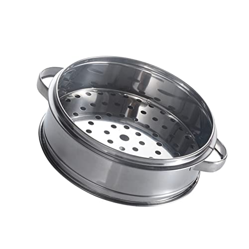 Gatuida Dampfgarer für Gedämpfte Brötchen Tragbare Dampfbox mit Ohren Küchengerät für Zuhause Ergonomisches Design Hitzebeständige Griffe Langlebig und Einfach zu Reinigen von Gatuida