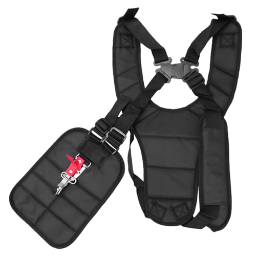 Gatuida Doppelter Trimmer Schultergurt, Komfort Verstellbarer Schultergurt Trimmer, Doppelschultergurt Tragegurt Profi für Garten Gras Rasenmäher & Heckenschere Gatuida Doppelter Trimmer Schultergurt, Komfort Verstellbarer Schultergurt Trimmer, Doppelschultergurt Tragegurt Profi für Garten Gras Rasenmäher & Heckenschere von Gatuida