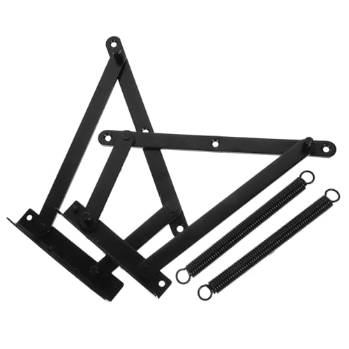 Gatuida Dreieckiger Edelstahl Feder Scharniere Hebehalter Klappbar Rostfrei Stabil für Sofa Schrank Bett Teilig Langlebig Vielseitig Stark Elastisch mit Verstärktem Niet Sicher und Gatuida Dreieckiger Edelstahl Feder Scharniere Hebehalter Klappbar Rostfrei Stabil für Sofa Schrank Bett Teilig Langlebig Vielseitig Stark Elastisch mit Verstärktem Niet Sicher und von Gatuida